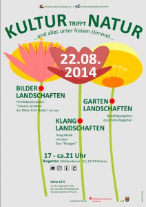 Kultur trifft Natur im Biogarten Prieros
