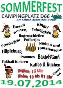 Sommerfest 2014 - Campingplatz D66